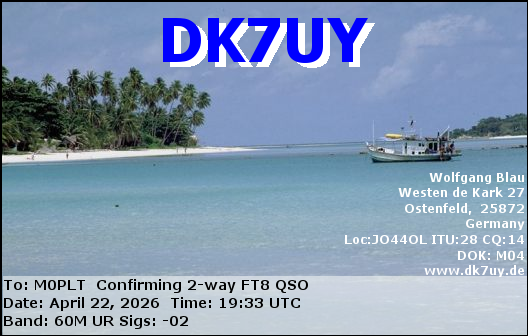 eQSL card