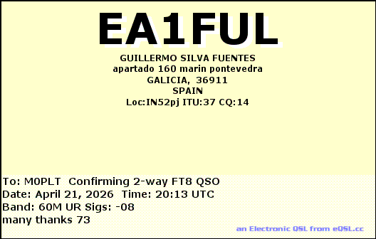 eQSL card
