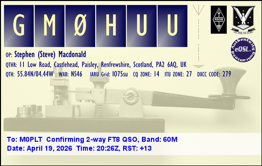 eQSL card