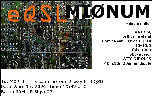 eQSL card