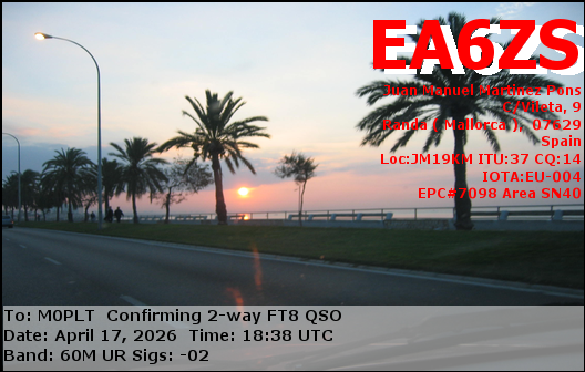 eQSL card