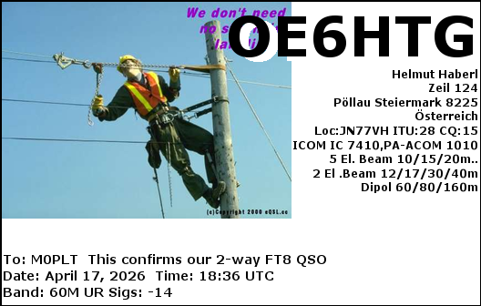 eQSL card