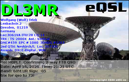 eQSL card