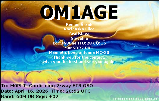 eQSL card