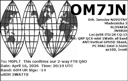 eQSL card