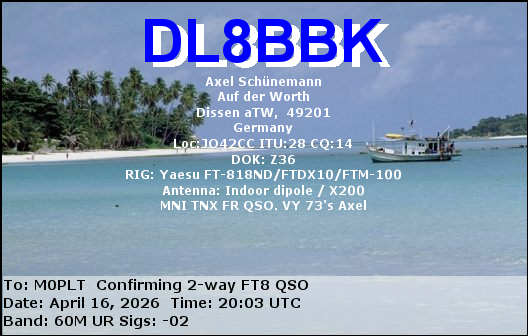 eQSL card