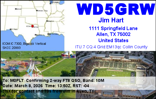 eQSL card