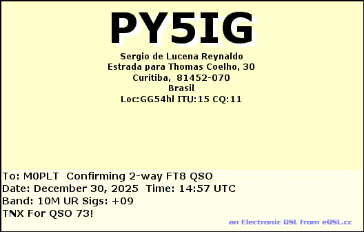 eQSL card