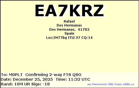 eQSL card