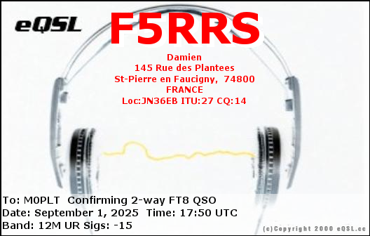 eQSL card