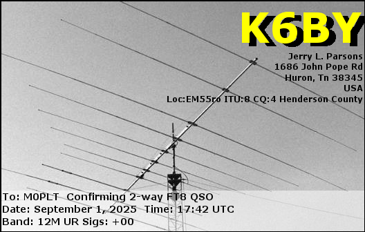 eQSL card