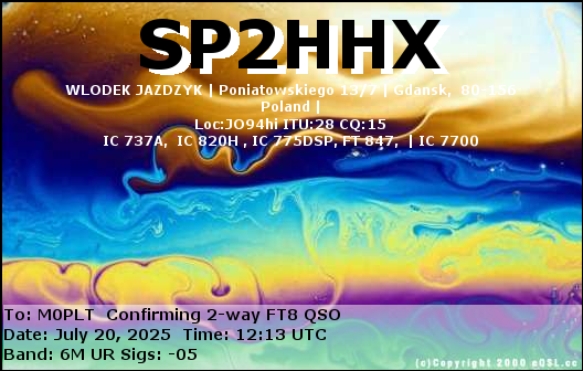 eQSL card
