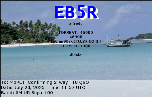 eQSL card