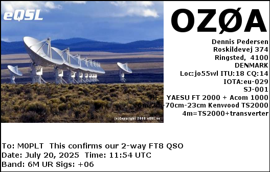 eQSL card