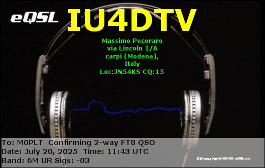 eQSL card