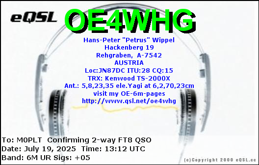 eQSL card