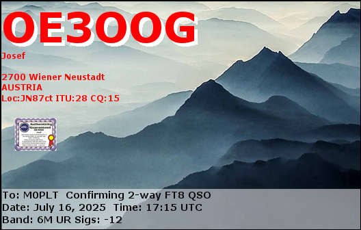 eQSL card