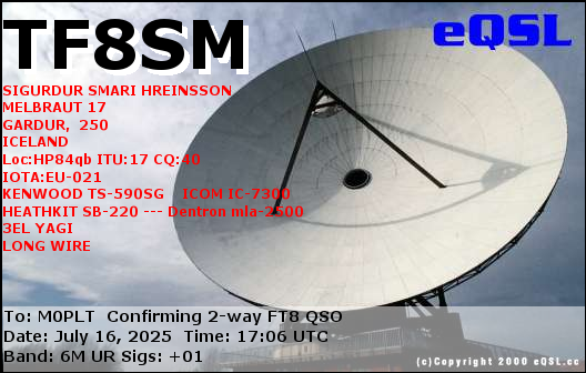 eQSL card