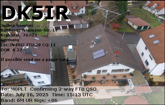eQSL card