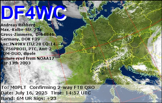 eQSL card