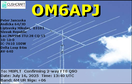 eQSL card