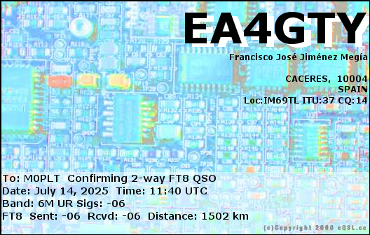 eQSL card
