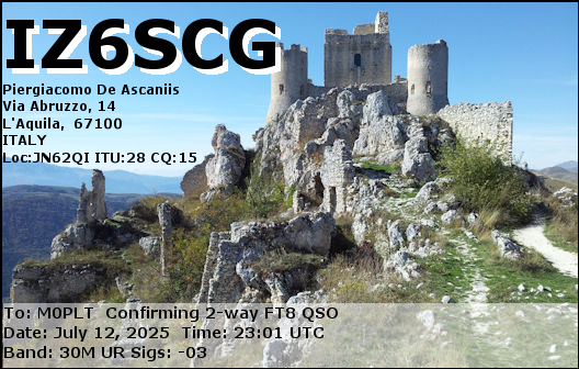 eQSL card