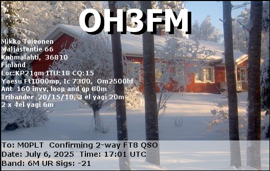eQSL card