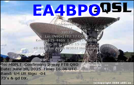 eQSL card