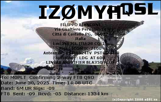 eQSL card