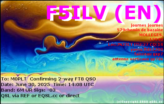 eQSL card