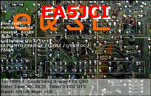 eQSL card