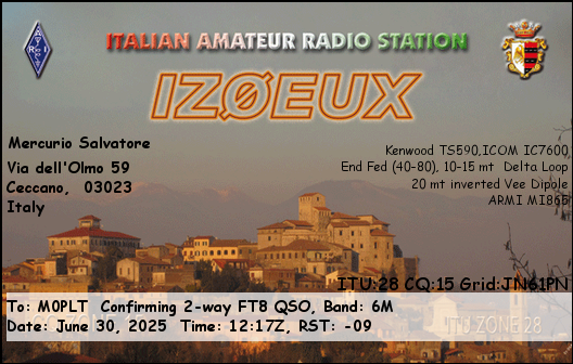 eQSL card