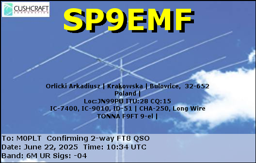 eQSL card