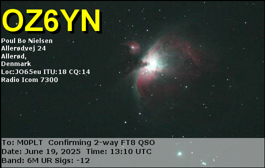 eQSL card