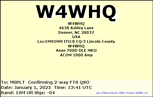 eQSL card