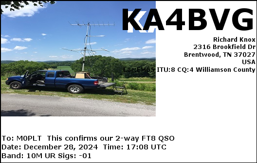 eQSL card