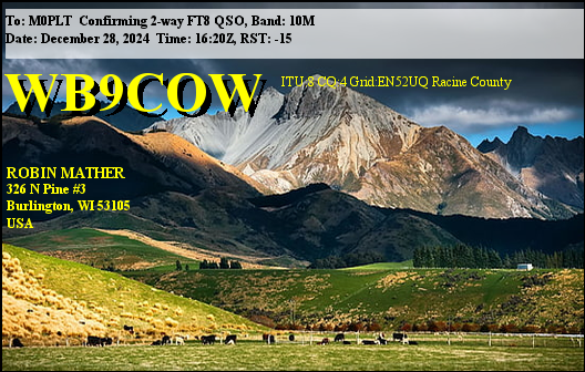 eQSL card