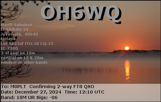 eQSL card