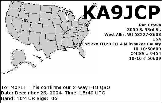 eQSL card