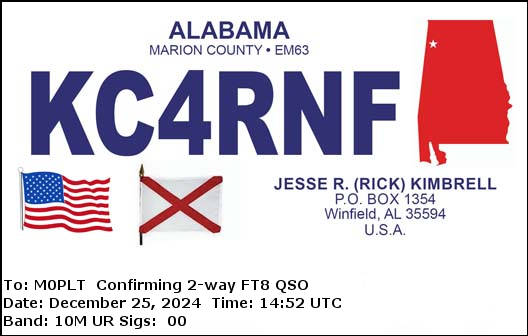 eQSL card