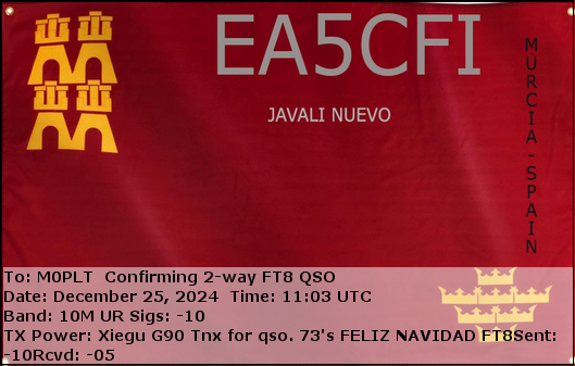 eQSL card