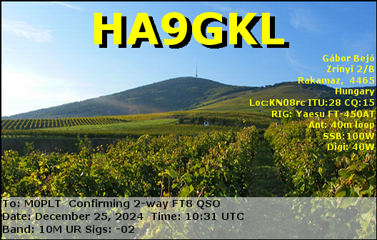 eQSL card