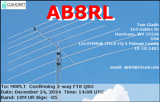 eQSL card