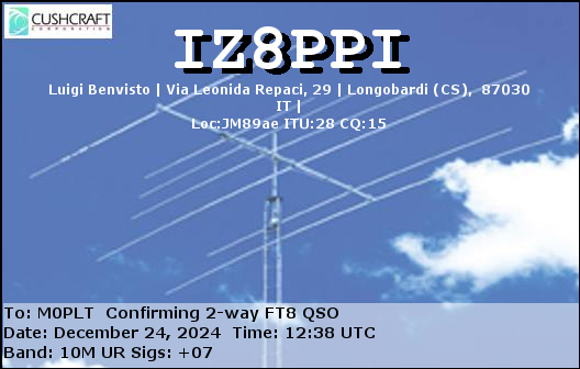 eQSL card