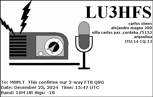 eQSL card