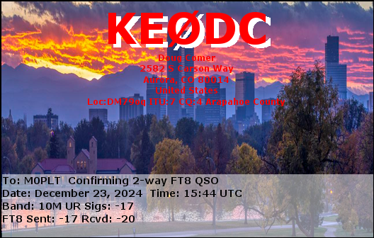 eQSL card