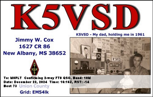 eQSL card