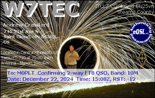 eQSL card