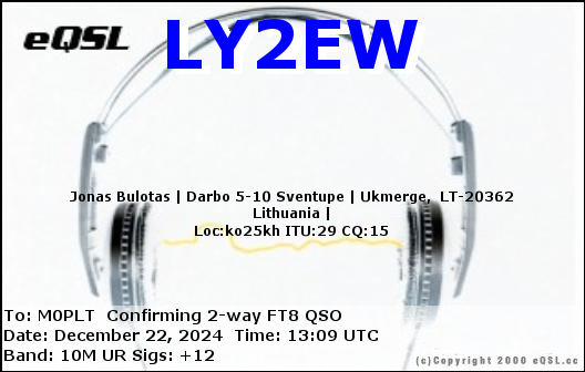 eQSL card